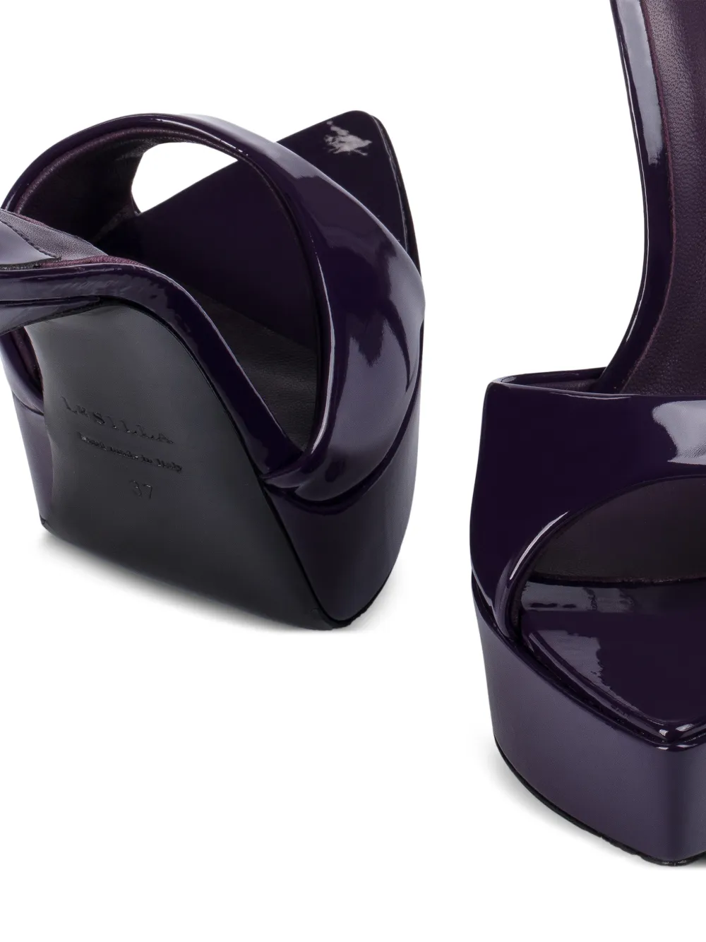 Le Silla Uma platform sandals Paars