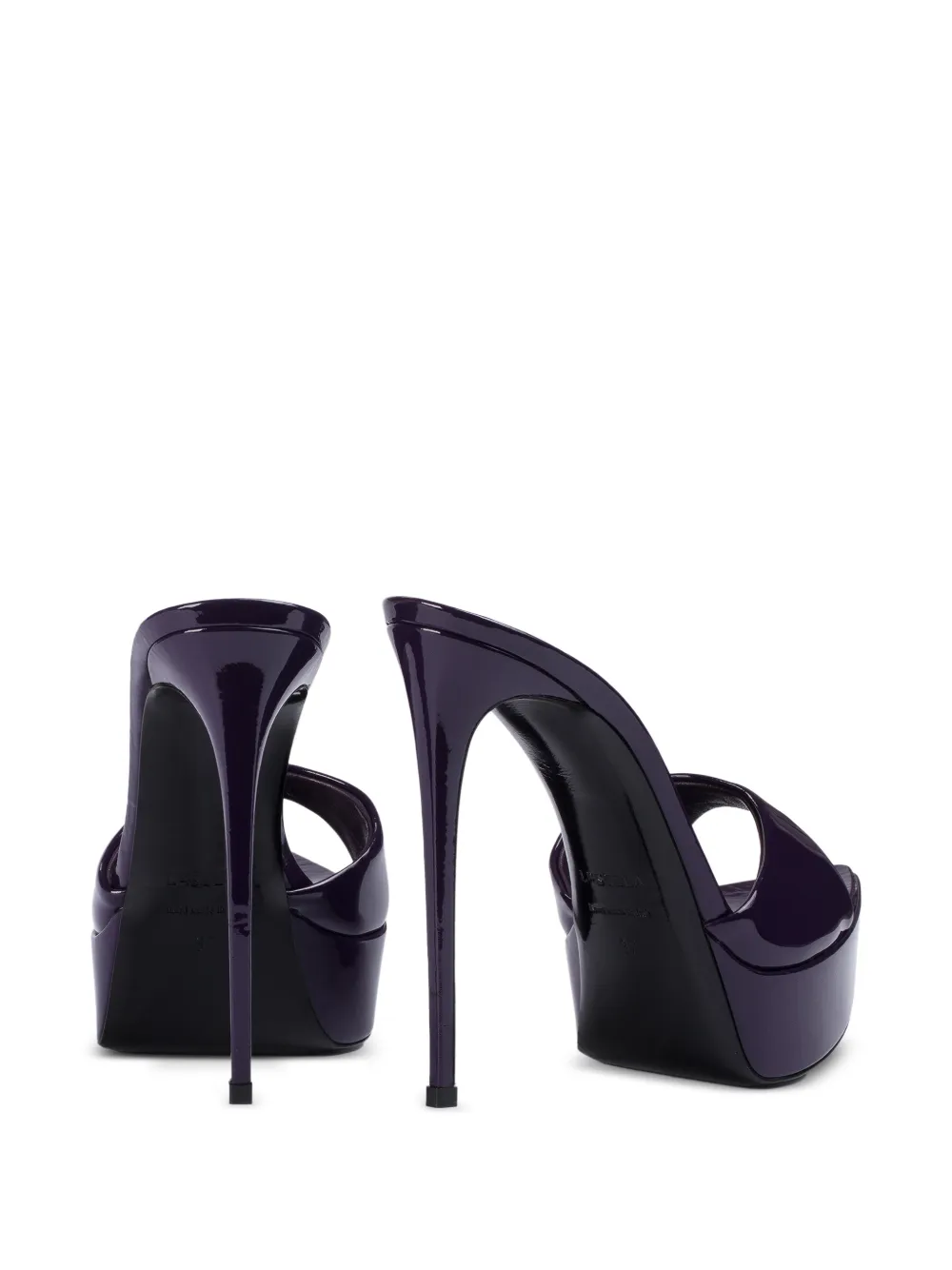 Le Silla Uma platform sandals Paars