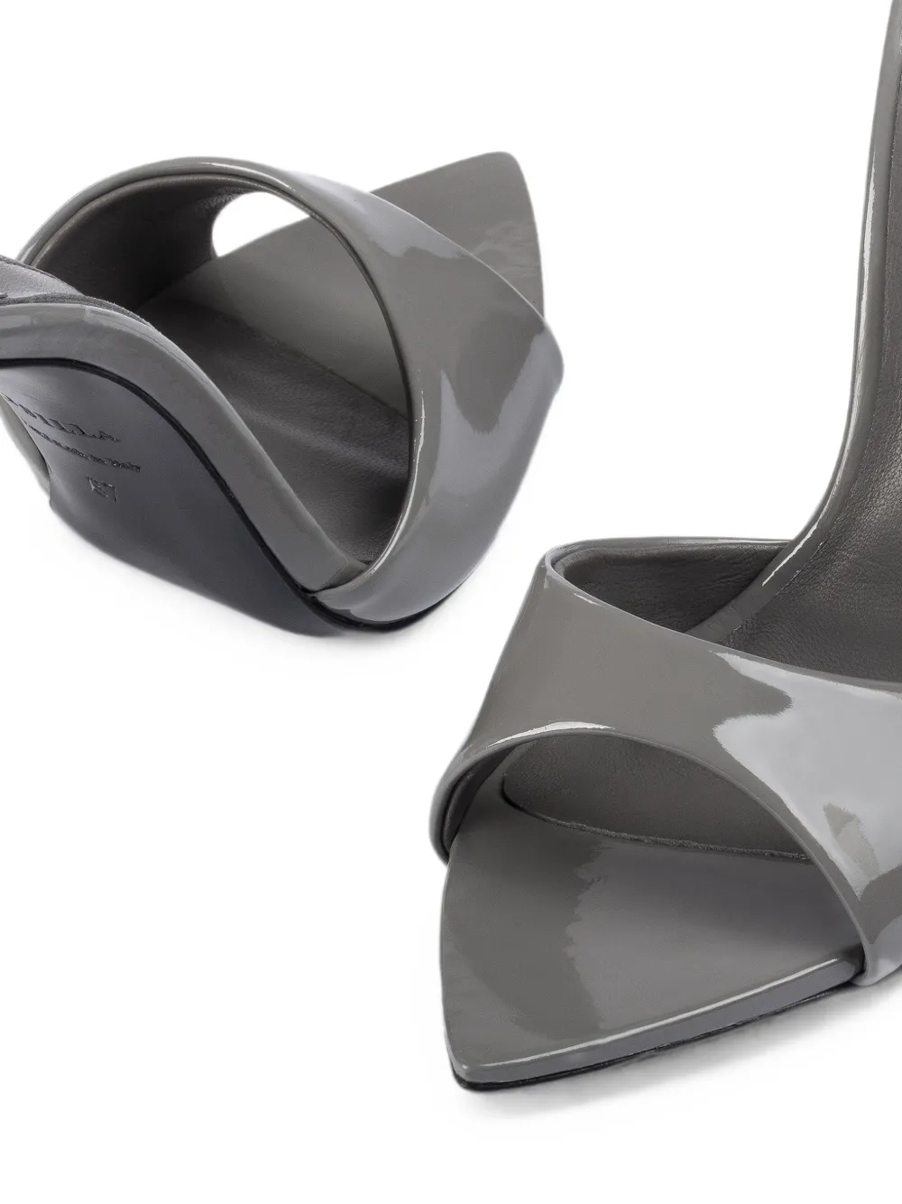 Le Silla Bella pointed-toe sandals Grijs