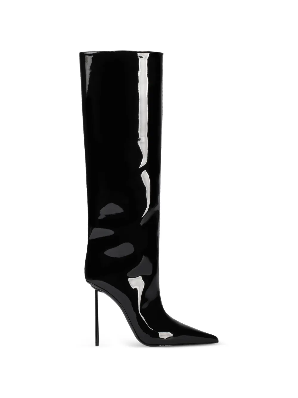 Le Silla Amelia pointed-toe knee-high boots Zwart