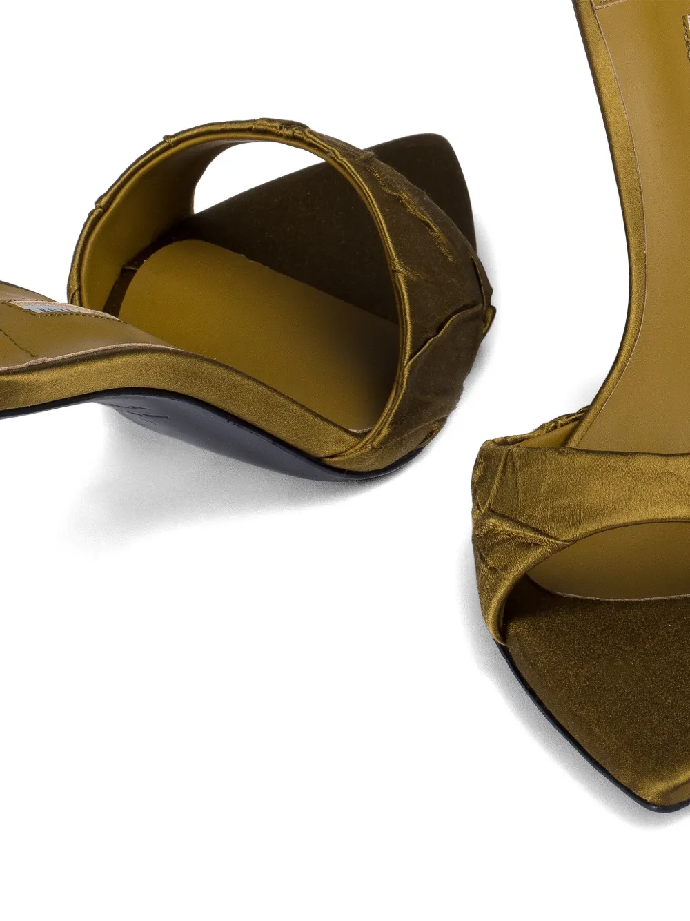 Le Silla Bella sandalen met ruches Goud