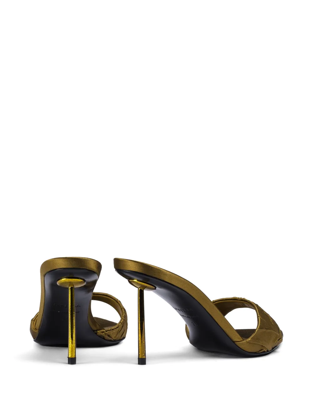 Le Silla Bella sandalen met ruches Goud