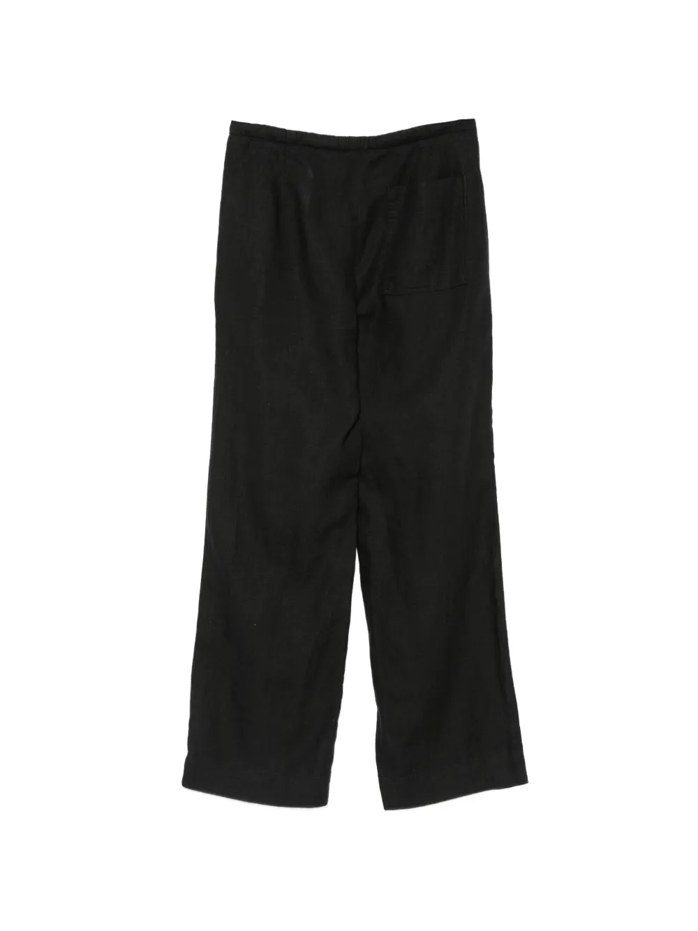 Marc O'Polo Broek met elastische tailleband en trekkoord Zwart