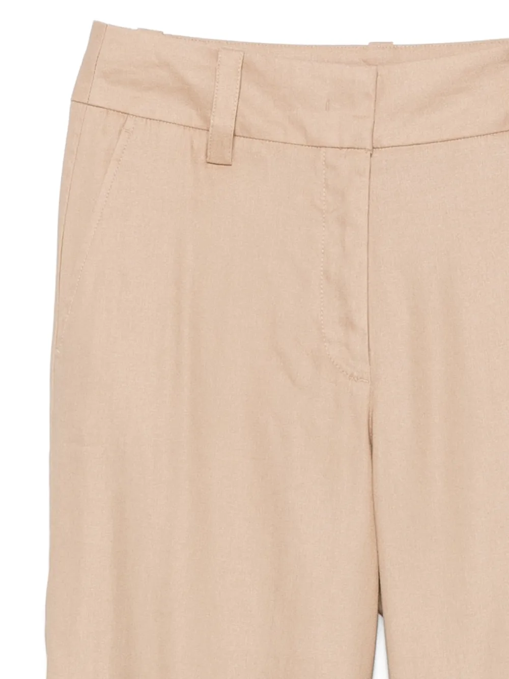 Marc O'Polo Broek met riemlussen Beige