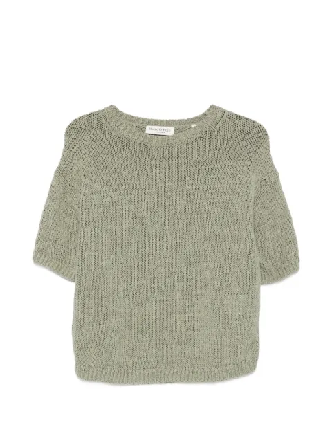 Marc O'Polo — open-knit short-sleeve sweater
