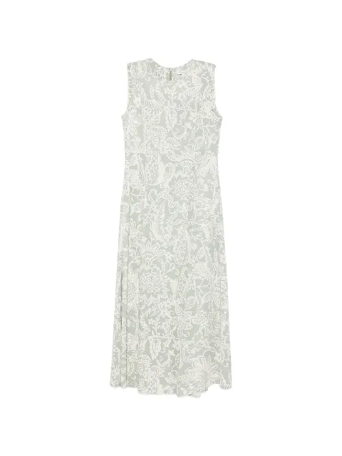 Marc O'Polo floral-print sleeveless midi dress