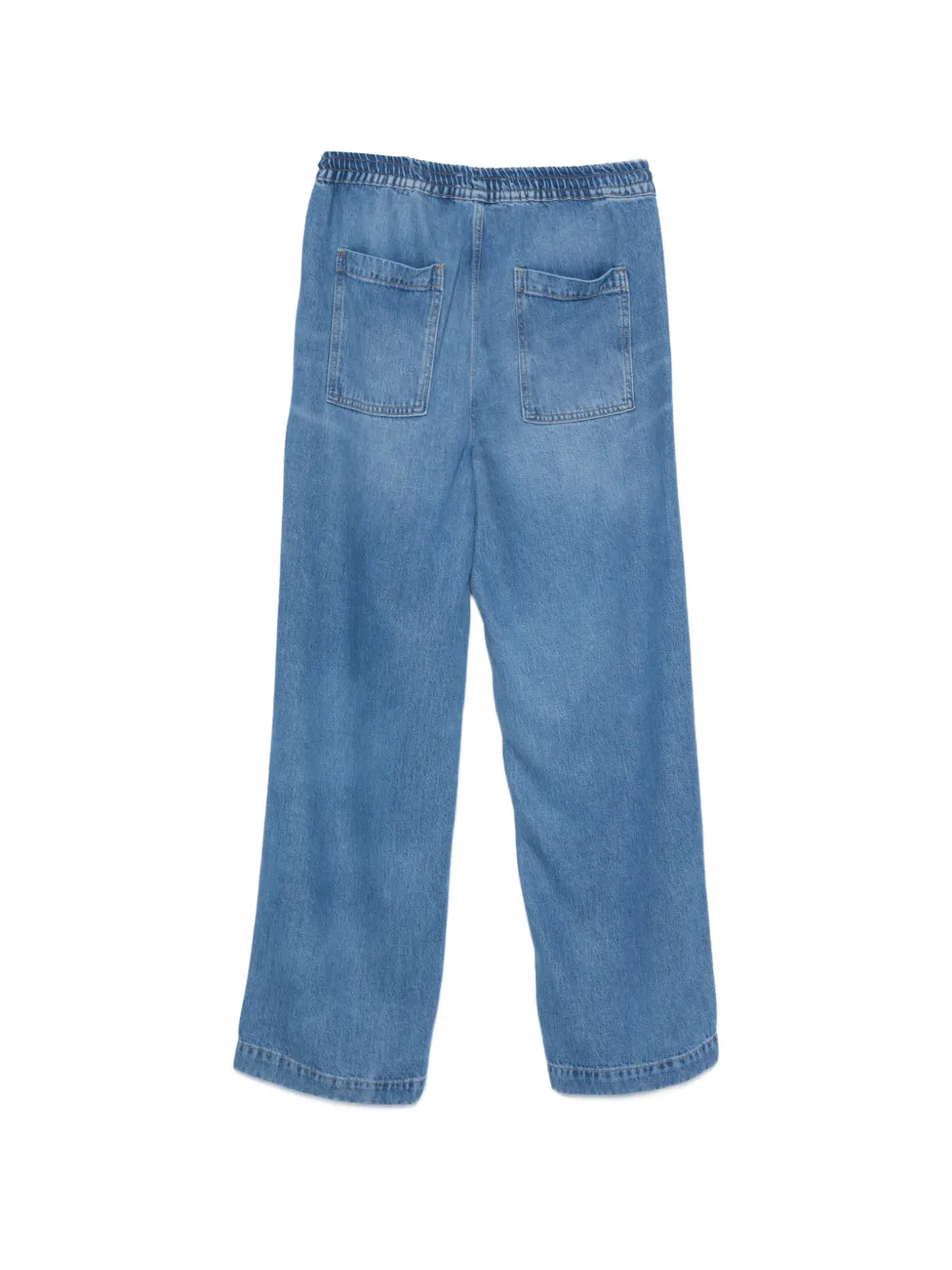 Marc O'Polo Jeans met trekkoordtaille Blauw