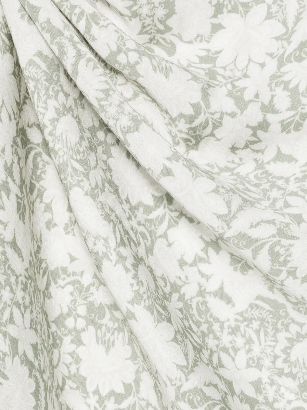 Marc O'Polo Sjaal met bloemenprint Groen