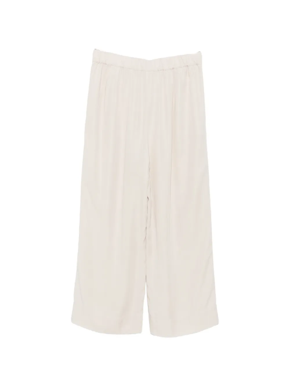 Marc O'Polo Broek met elastische tailleband Beige