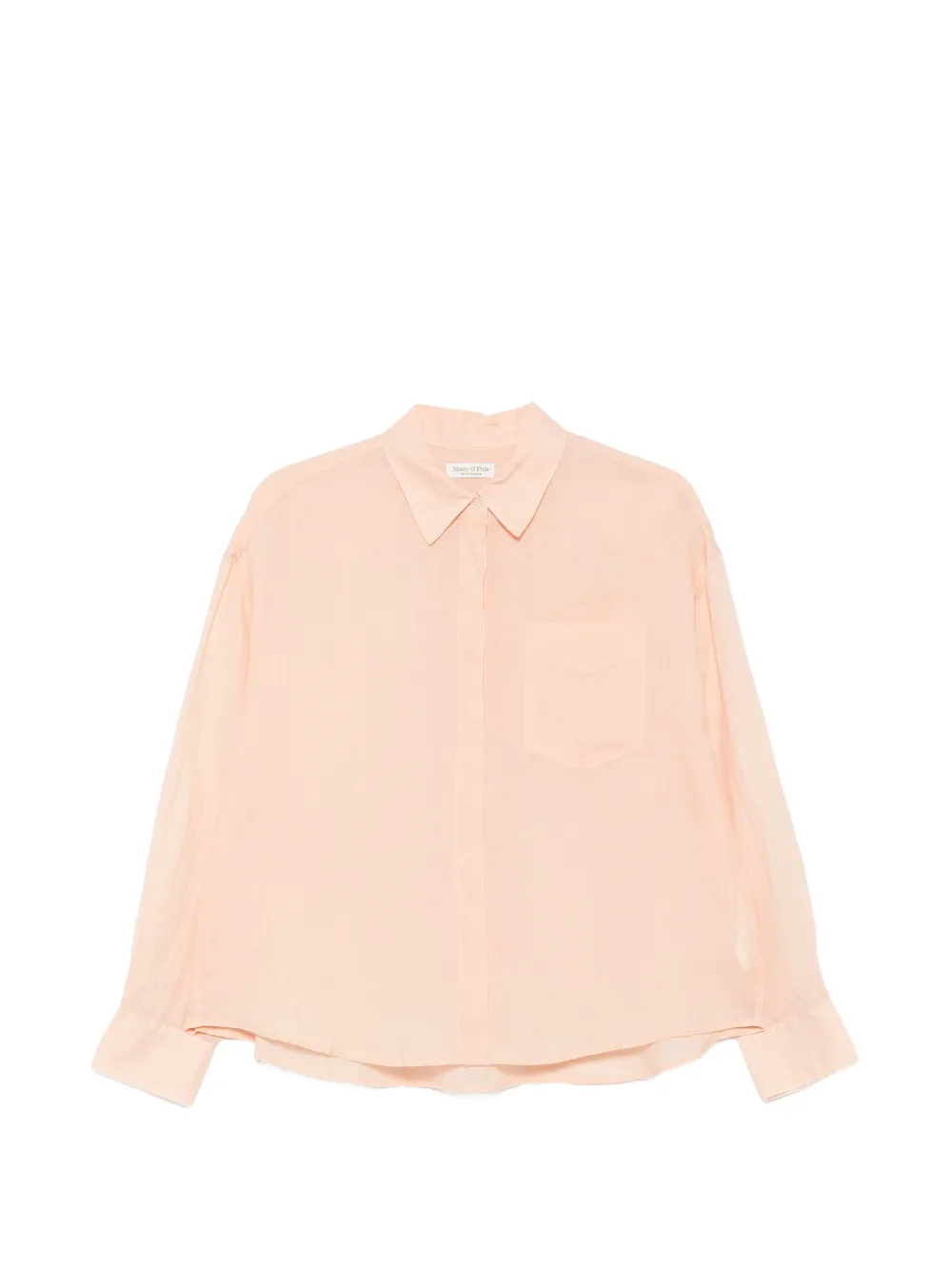 Marc O'Polo chest-pocket shirt - Arancione