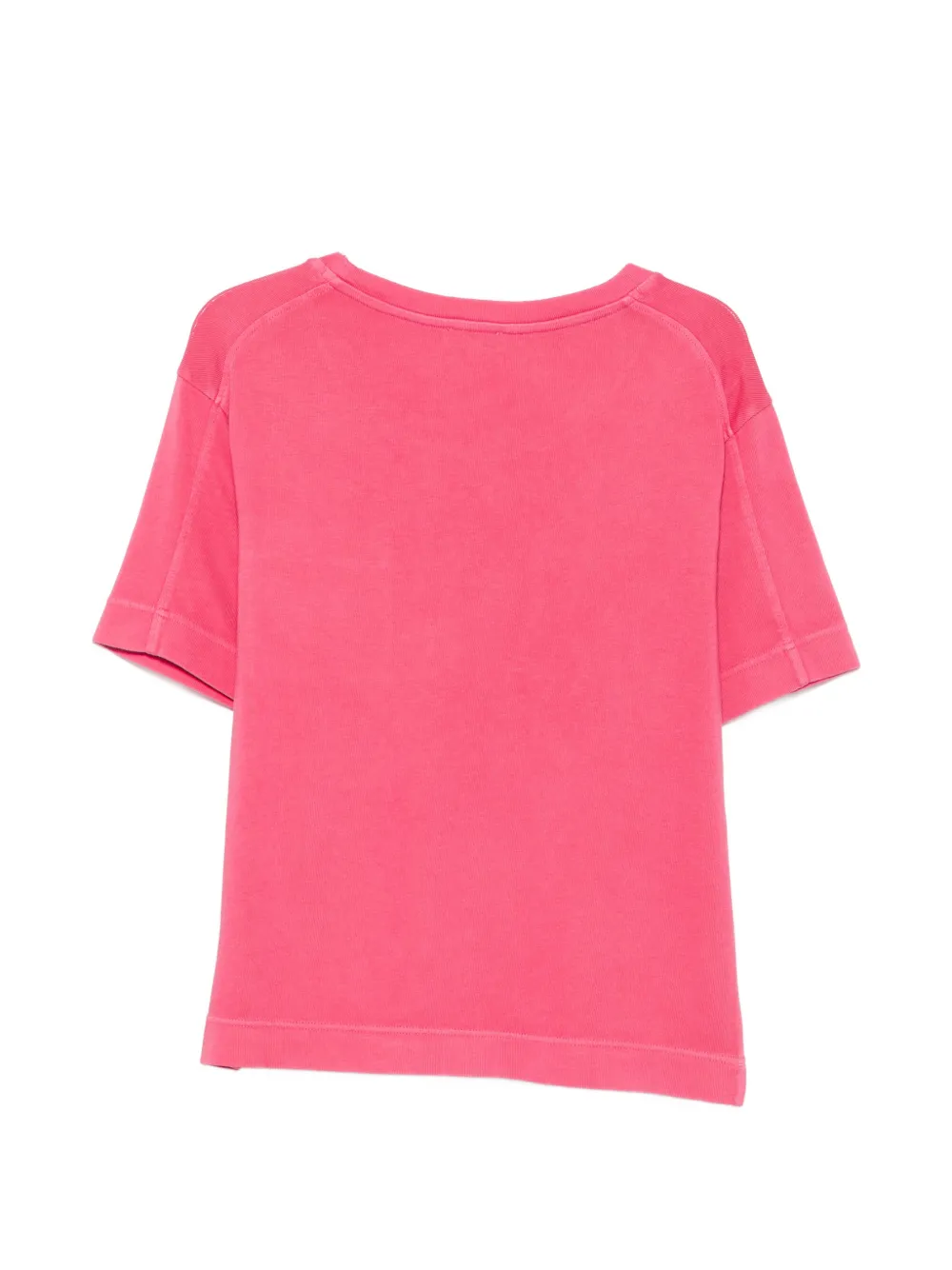 Marc O'Polo T-shirt met borstzak en korte mouwen Roze