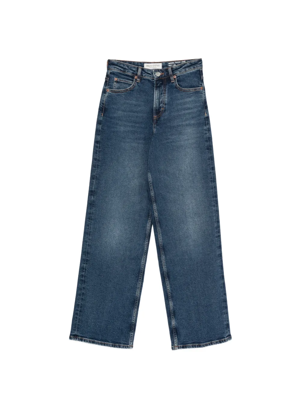 Marc O'Polo Tolva wide-leg jeans - Blu