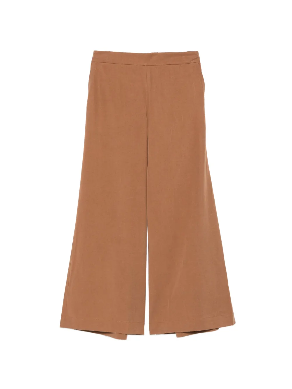 Marc O'Polo elasticated-waistband palazzo pants - Marrone