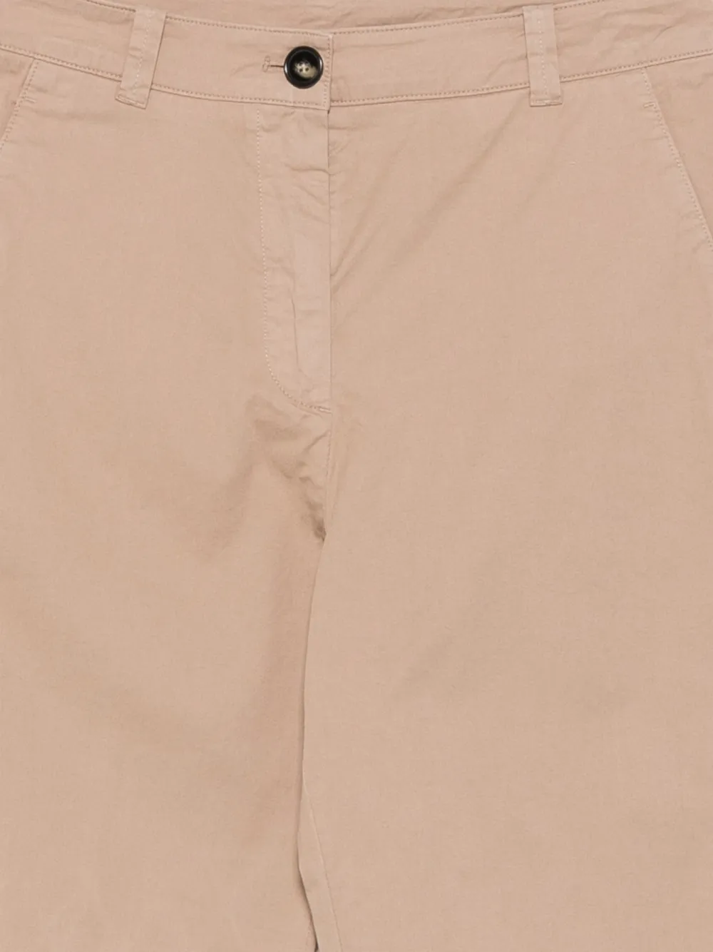 Marc O'Polo Broek met knoopsluiting Beige
