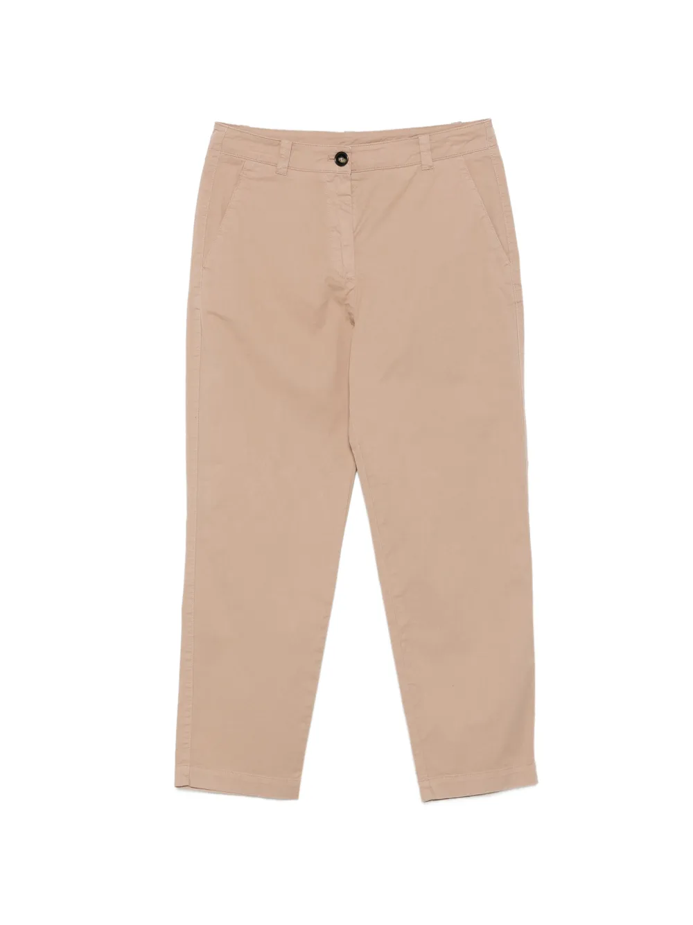 Marc O'Polo button-fastening trousers - Nude