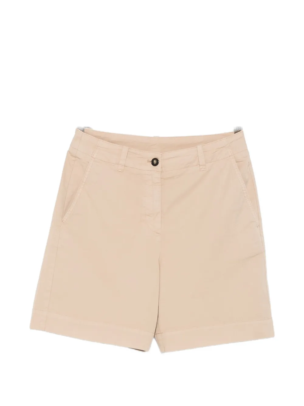 Marc O'Polo button-fastening shorts - Nude