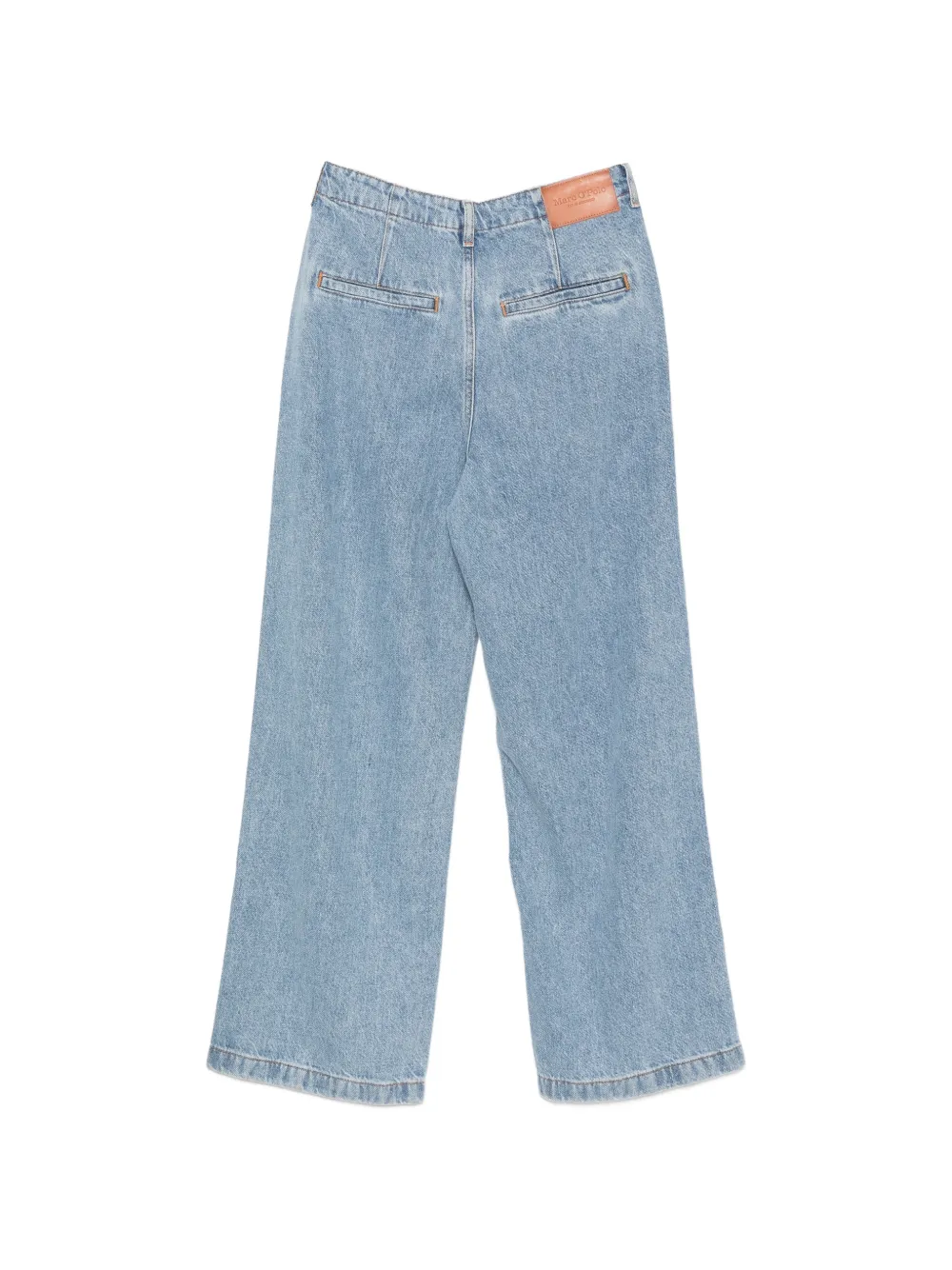 Marc O'Polo Luma jeans met wijde pijpen Blauw