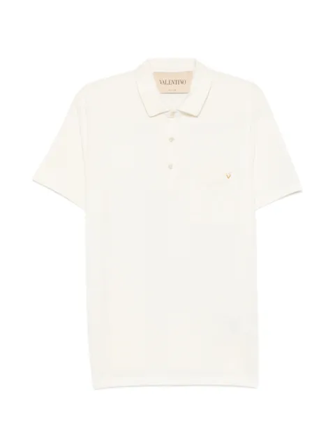 Valentino Garavani Poloshirt mit VLogo-Tasche