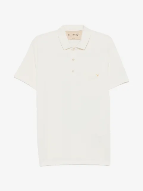Valentino Garavani VLogo-plaque pocket polo shirt