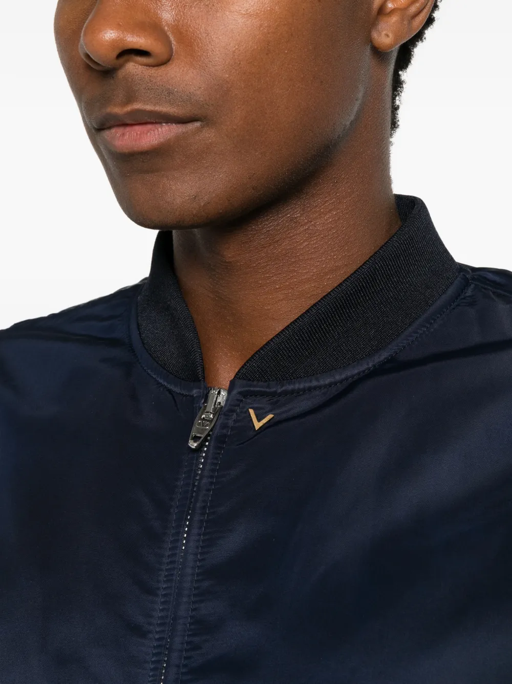 Valentino Garavani VLogo bomberjack Blauw