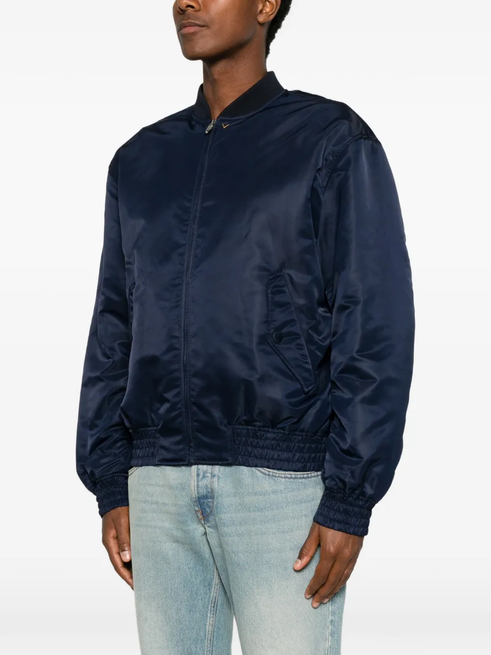 Valentino Garavani VLogo bomberjack Blauw