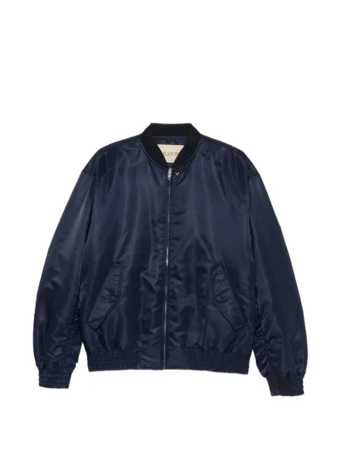 Valentino Garavani V-logo zip-up bomber jacket