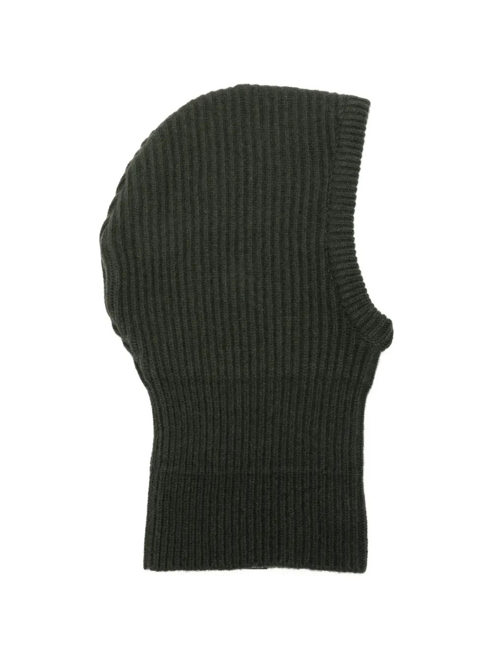 MM6 Maison Margiela Ribgebreide bivakmuts Groen