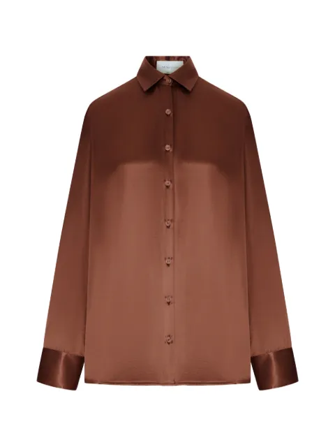 THE NINA STUDIO camisa con espalda descubierta