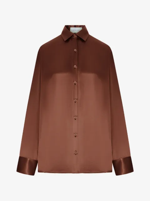 THE NINA STUDIO back-opening shirt