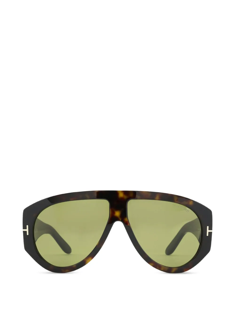 TOM FORD Eyewear Bronson tortoiseshell-effect sunglasses - Marrone