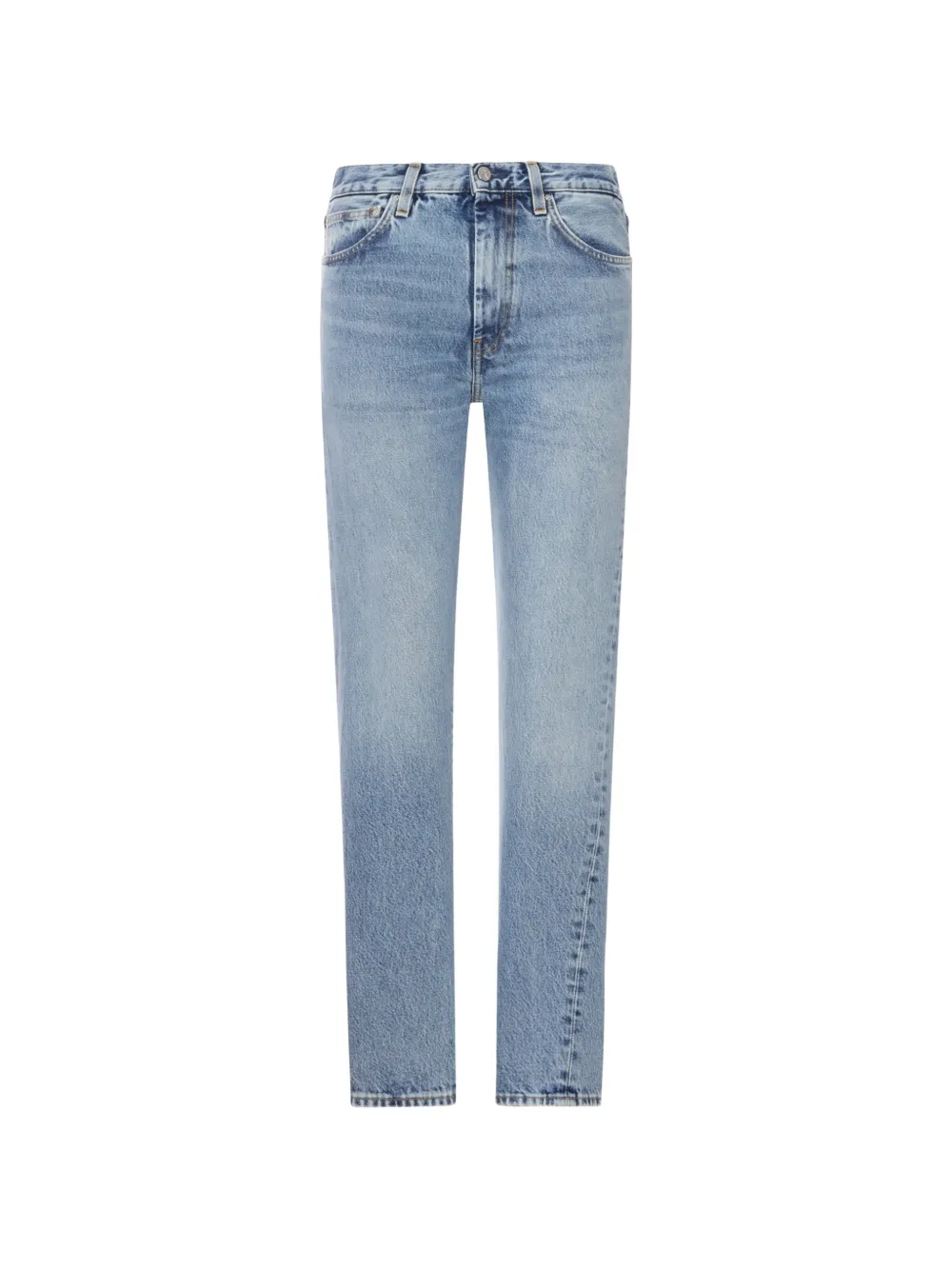 TOTEME logo-patch jeans - Blu