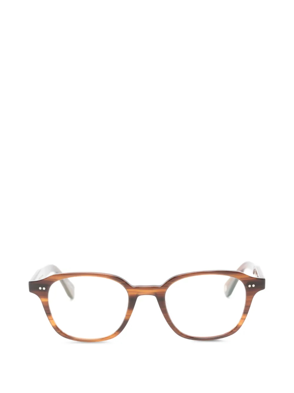Garrett Leight Lachman glasses - Marrone