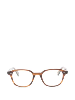 Chloé Eyewear トータスシェル ラウンドメガネフレーム | ブラウン