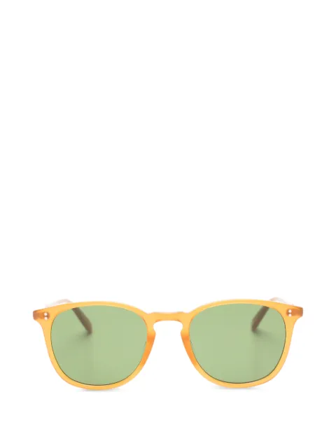 Garrett Leight gafas de sol Kinney con montura redonda