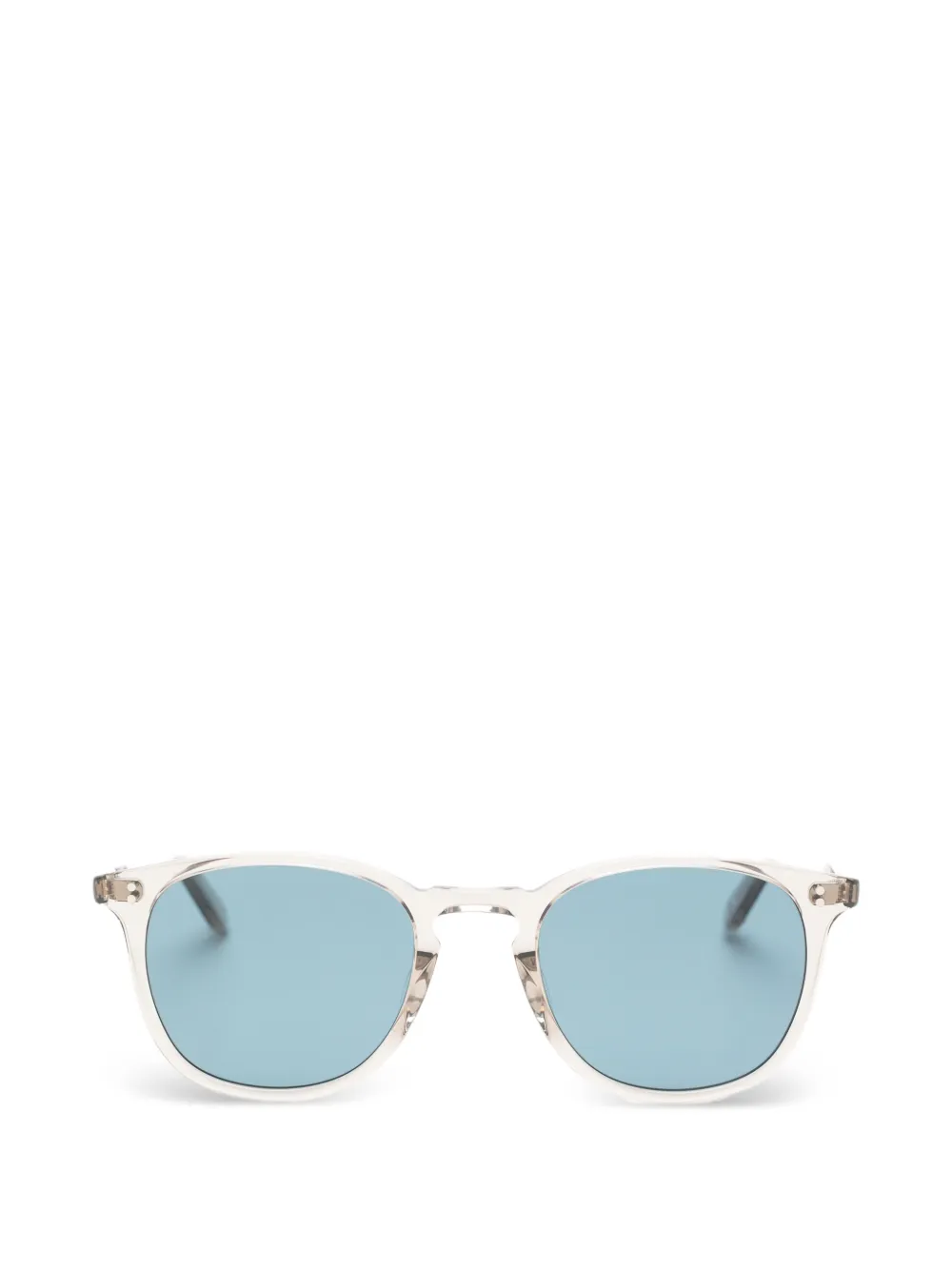Garrett Leight Kinney round-frame sunglasses - Grigio