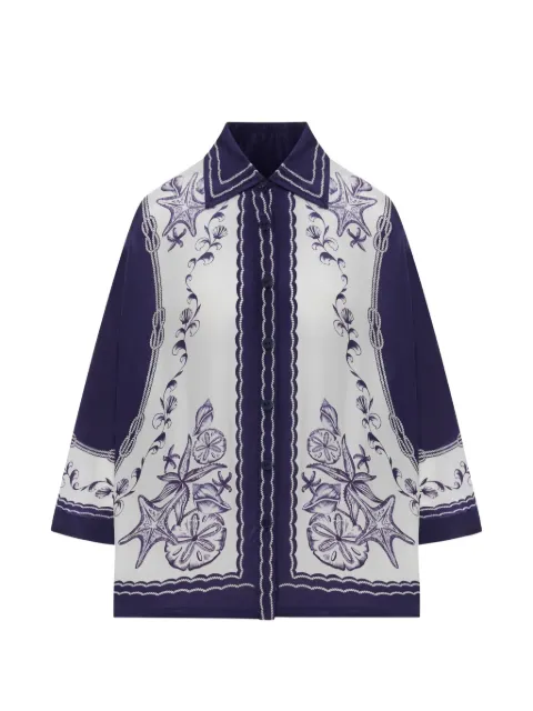 FARM Rio Coast Scarf shirt