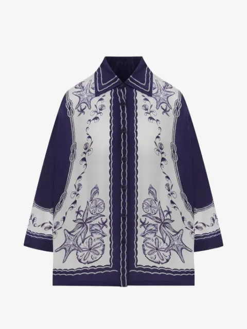 FARM Rio Coast Scarf shirt