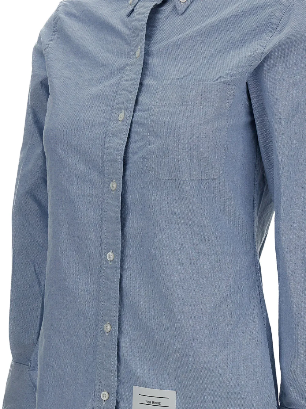 Thom Browne Oxford Classic overhemd met lange mouwen Blauw