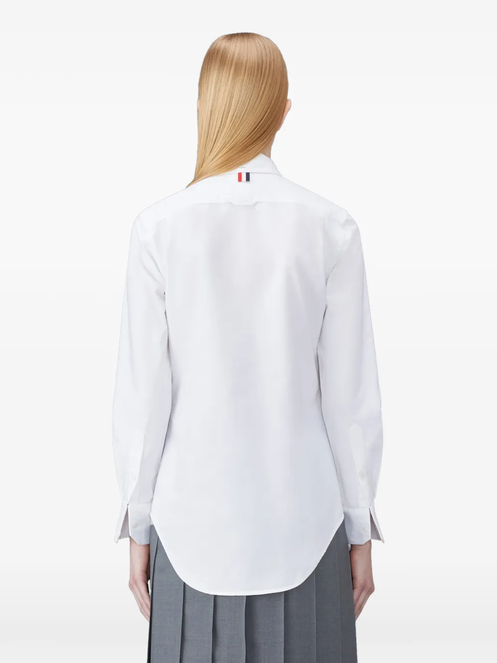 Thom Browne Oxford Classic overhemd met lange mouwen Blauw