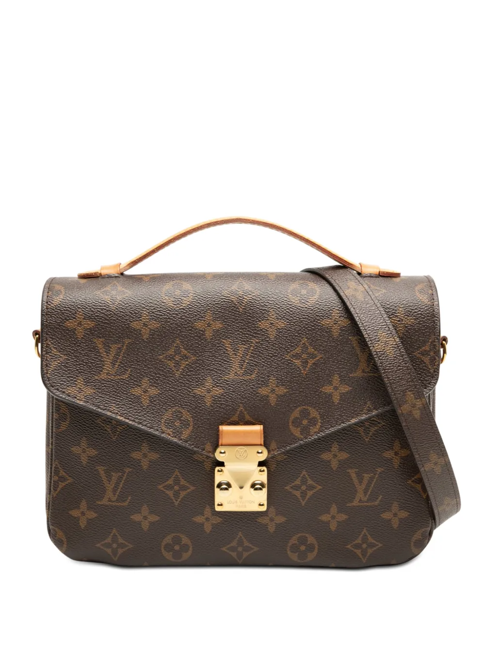 Louis Vuitton Pre-Owned 2018 Monogram Pochette Metis satchel - Marrone