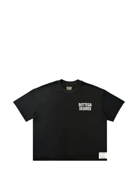 Bottega Desires logo-print T-shirt