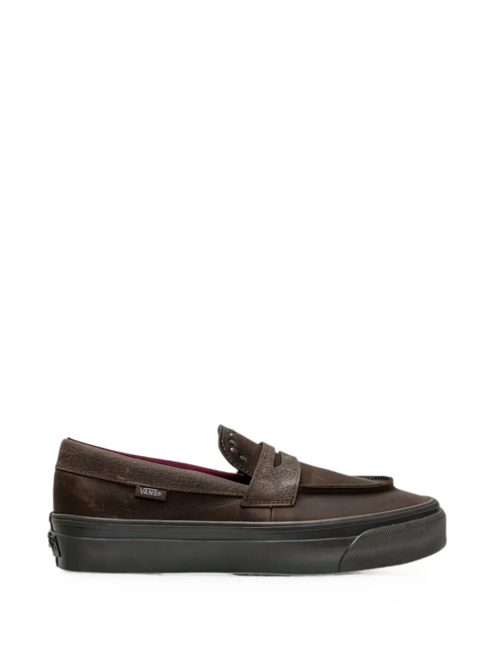 Vans Premium studded loafers - Marrone