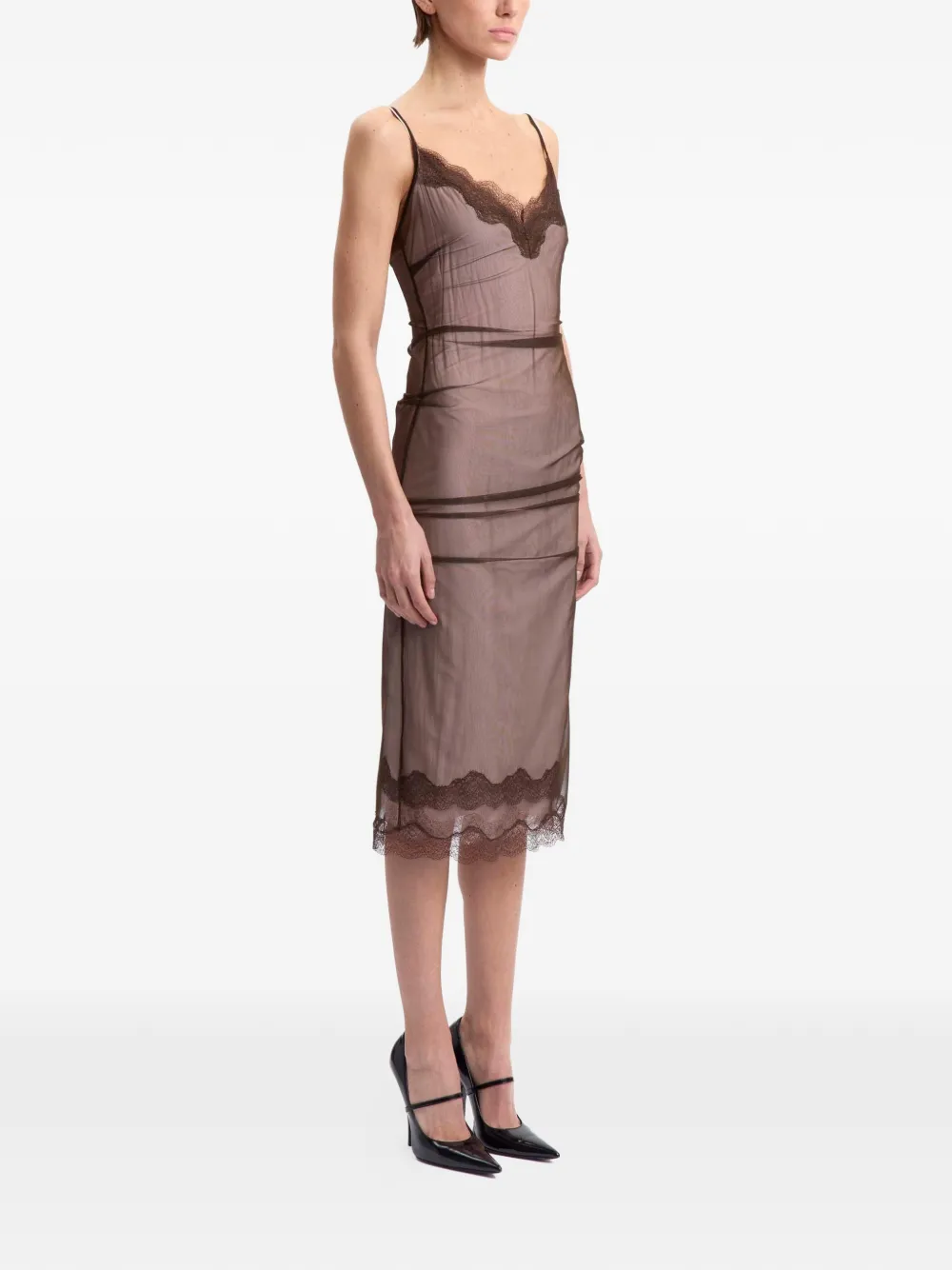 16Arlington Midi-jurk Roze