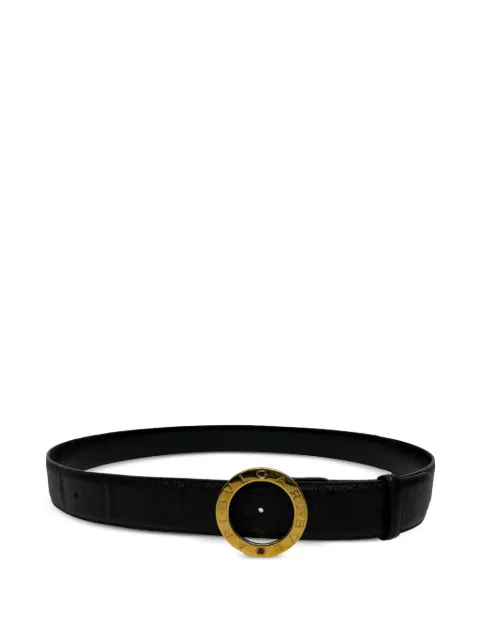 Bvlgari Pre-Owned Ring buckle belt
