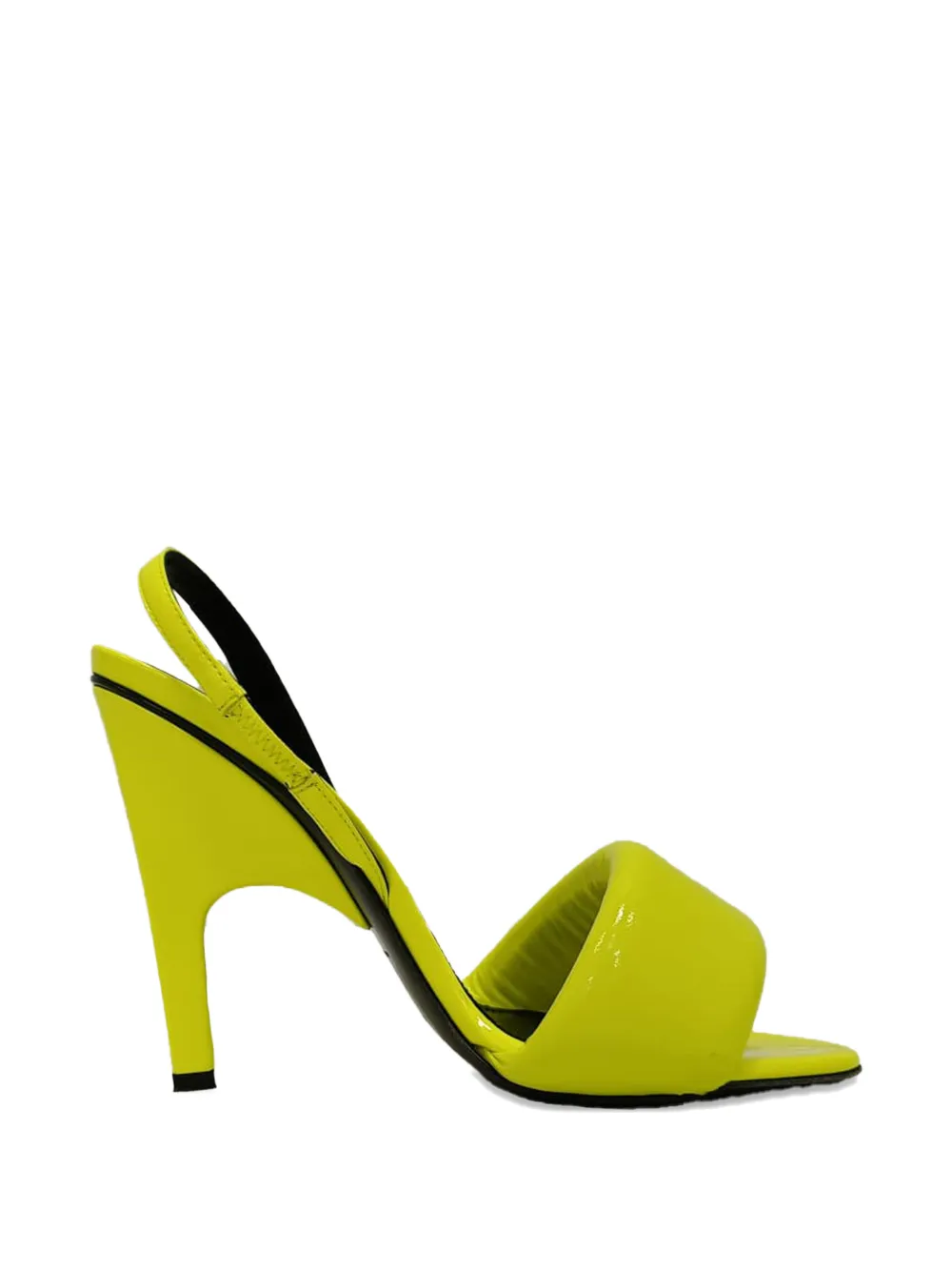 The Attico Rem padded sandals - Grün