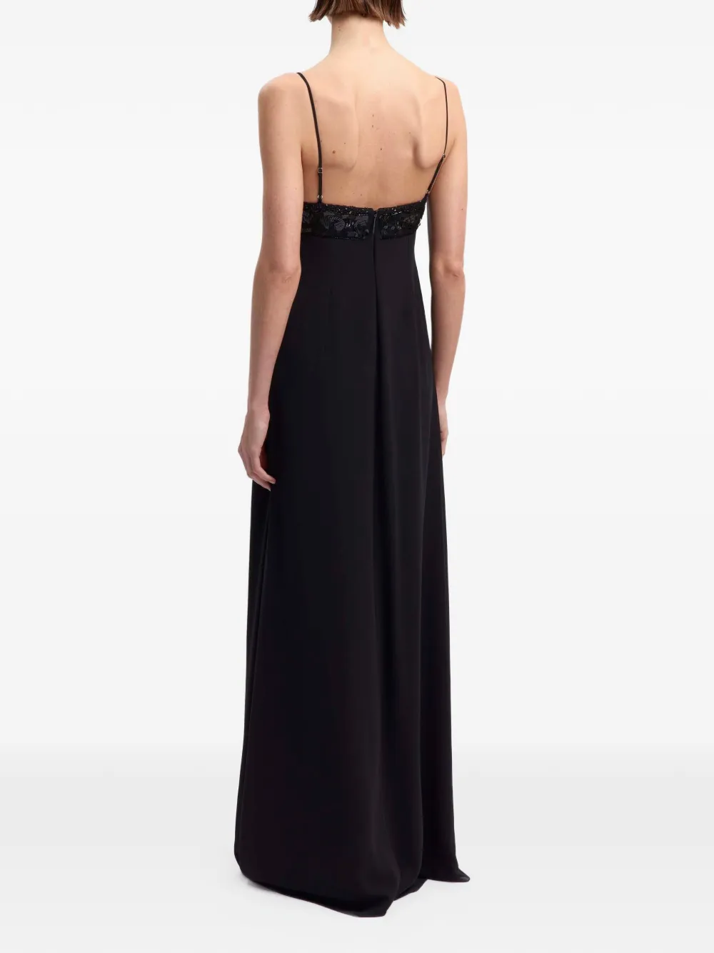 16Arlington Agata maxi-jurk Zwart