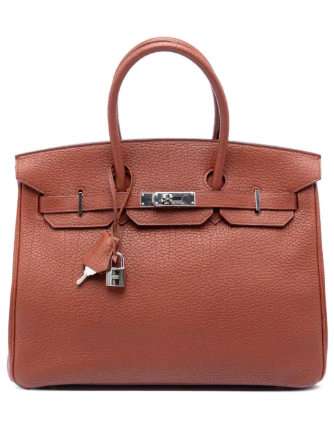 Hermès Pre-Owned 2010 Togo Birkin Retourne 35 handbag