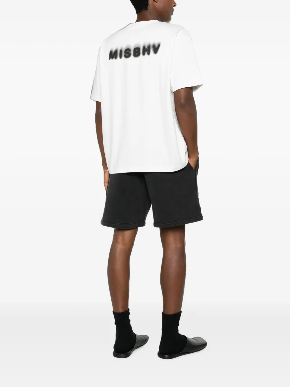 MISBHV logo-print T-shirt - Bianco