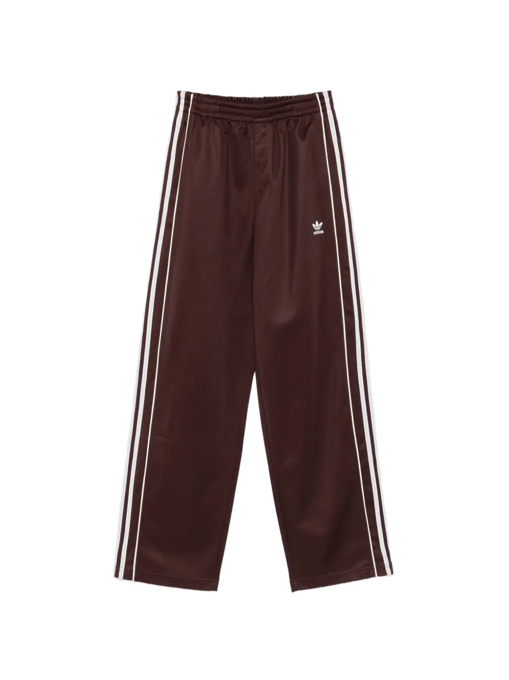 Wales Bonner x Adidas logo-embroidered side-stripe track pants - Marrone