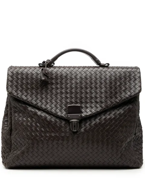 Bottega Veneta Pre-Owned 2012-2026 Nappa Intrecciato Briefcase business bag